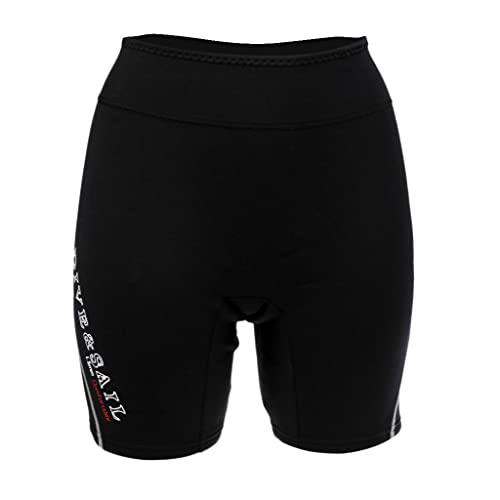 Perfeclan Herren Damen Badehose 1.5mm Neopren Hosen Kurze Neoprenshort Paddelhose, Grau, Männer L Perfeclan Herren Damen Badehose 1.5mm Neopren Hosen Kurze Neoprenshort Paddelhose, Grau, Männer L von Perfeclan