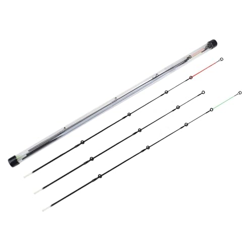 perfk 3-teiliges Feeder-Angelrute Karpfenrute aus Carbon/Fiberglas, Jigging-Ruten mit 3 Spitzen, Half Raft Tip Repair Extension, Karpfen-Angelrute, 072 Fiberglas perfk 3-teiliges Feeder-Angelrute Karpfenrute aus Carbon/Fiberglas, Jigging-Ruten mit 3 Spitzen, Half Raft Tip Repair Extension, Karpfen-Angelrute, 072 Fiberglas von perfk