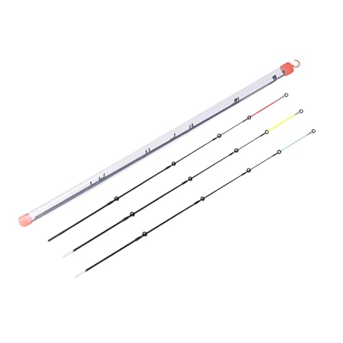 perfk 3-teiliges Feeder-Angelrute Karpfenrute aus Carbon/Fiberglas, Jigging-Ruten mit 3 Spitzen, Half Raft Tip Repair Extension, Karpfen-Angelrute, 356 perfk 3-teiliges Feeder-Angelrute Karpfenrute aus Carbon/Fiberglas, Jigging-Ruten mit 3 Spitzen, Half Raft Tip Repair Extension, Karpfen-Angelrute, 356 von perfk