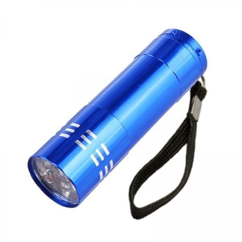perfk 5X Mini Taschenlampe, Camping Taschenlampe, Taschen Taschenlampe, Blitzlicht, Hand Taschenlampe, LED Taschenlampe für Auto, Garage, Zuhause, Reisen von perfk