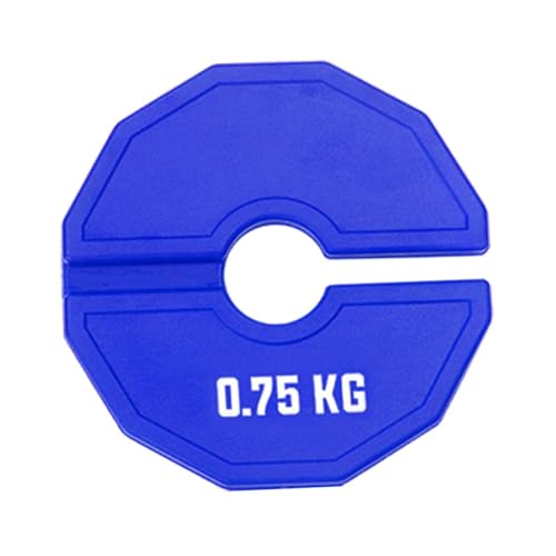 perfk Dumbbell Fractional Weight Plate Fitnessstudio versorgt praktische Verwendung kompakter -Wechsel-Gewichtsplatte für Micro-Beladung Bodybuilder, Blau, 0.75 Kg perfk Dumbbell Fractional Weight Plate Fitnessstudio versorgt praktische Verwendung kompakter -Wechsel-Gewichtsplatte für Micro-Beladung Bodybuilder, Blau, 0.75 Kg von perfk