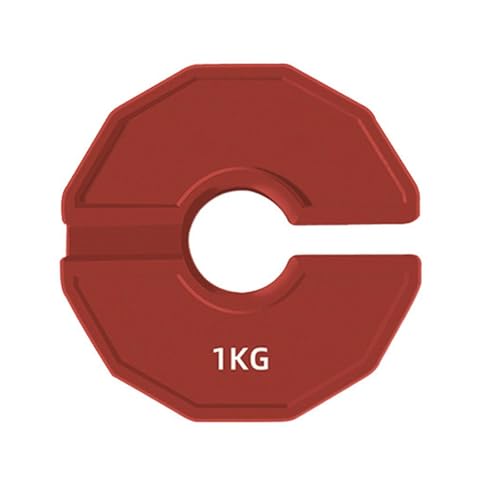 perfk Dumbbell Fractional Weight Plate Fitnessstudio versorgt praktische Verwendung kompakter -Wechsel-Gewichtsplatte für Micro-Beladung Bodybuilder, Rot, 1 Kg perfk Dumbbell Fractional Weight Plate Fitnessstudio versorgt praktische Verwendung kompakter -Wechsel-Gewichtsplatte für Micro-Beladung Bodybuilder, Rot, 1 Kg von perfk
