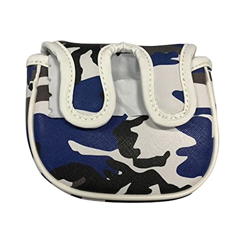 Golf Schlägerkopfhülle Putterhaube Putter Cover Headcover für Mallet Golfputter Größe 11 X 13 cm Golf Schlägerkopfhülle Putterhaube Putter Cover Headcover für Mallet Golfputter Größe 11 X 13 cm von perfk
