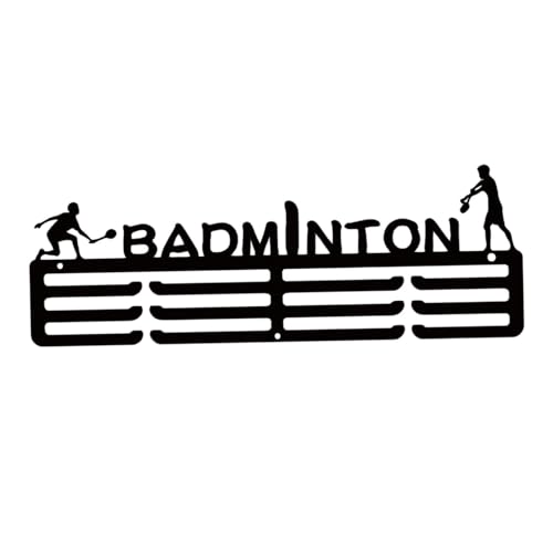 perfk Regal zur Präsentation von Auszeichnungen, Aufhänger für Sportmedaillen, Badminton, Sportauszeichnungsläufer, Fechtmedaillen-Aufhänger, Badminton von perfk