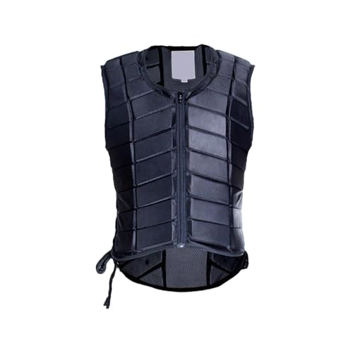 perfk Reitweste, Stoßdämpfungsschutz, Bequeme Schwarze Reitweste, XL perfk Reitweste, Stoßdämpfungsschutz, Bequeme Schwarze Reitweste, XL von perfk
