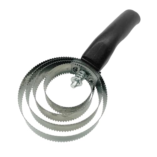 perfk Striegel mit 4 Ringen, Pferdepflegezubehör, multifunktionale Metallstriegelbürste, Fellpflegewerkzeug für Pferde, für Hunde, Ziegen, Schafe und, Schwarz von perfk