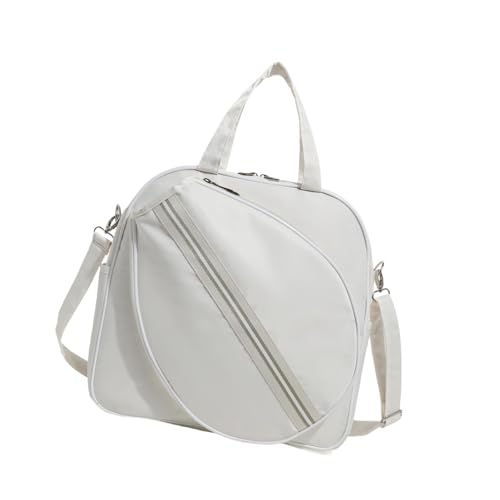 perfk Tennistasche, Tennis-Einkaufstasche für Damen und Herren, multifunktional, Verstellbarer Schultergurt, Schläger-Tragetasche, Tennisschläger-Tasche von perfk