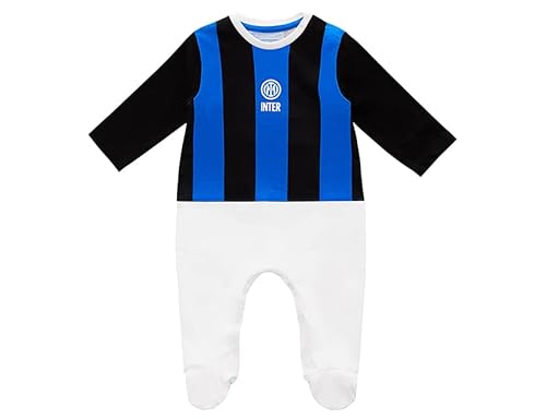 Inter phi promotions b.v. F.C Baby-Strampler, Nerazzurre-Streifen und Logo Inter phi promotions b.v. F.C Baby-Strampler, Nerazzurre-Streifen und Logo von Inter