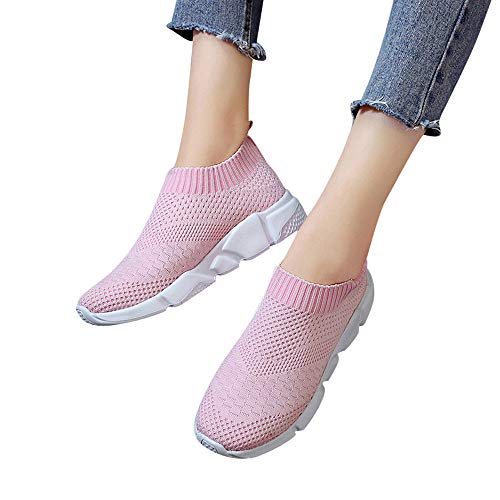 Laufschuhe Damen Schuhe Flach Outdoor rutschfest Freizeitschuhe Laufschuhe Sportschuhe Atmungsaktiv Laufen Schuhe Joggingschuhe Hallenschuhe Große Größe Sport Bequem Damenschuhe Turnschuhe a11 von pitashe_Bekleidung