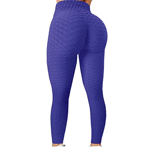 Leggings Damen Winter, Yoga Leggings Damen High Waist Damen Yoga Hose Mit Taschen Breites Bein Kordelzug Lose Gerade Lounge Laufen Workout Modale Hose Aktive Freizeit Jogginghose von pitashe_Bekleidung