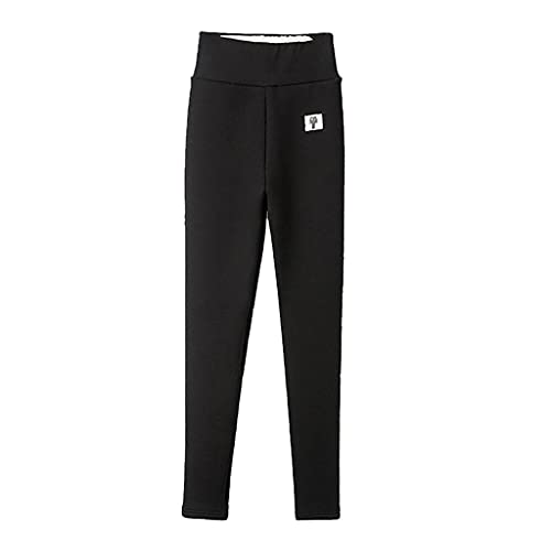 Leggings Damen Winter Warme Leggings Damen, Thermo Leggings 2 Stück, Winterleggings Elastische Leggings Dicke Samt Gefüttert Thermische Elastische zum Innen Draussen Sport Yoga Beiläufig von pitashe_Bekleidung