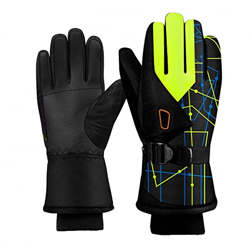 Pitashe Skihandschuhe Herren Damen Winterhandschuhe Winddicht Wasserdicht Thermohandschuhe Warm rutschfest Handschuhe für die Familie Outdoor Wintersport wie Snowboard Radfahren Wandern Laufhandschuhe Pitashe Skihandschuhe Herren Damen Winterhandschuhe Winddicht Wasserdicht Thermohandschuhe Warm rutschfest Handschuhe für die Familie Outdoor Wintersport wie Snowboard Radfahren Wandern Laufhandschuhe von pitashe_Bekleidung