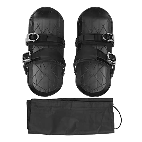 Mini Ski Skates Kurze dünne Skatenskier an den Skierstiefeln Winterschuhe im Freien im Freien Ski schwarz eins Größe EIN Mini Ski Skates Kurze dünne Skatenskier an den Skierstiefeln Winterschuhe im Freien im Freien Ski schwarz eins Größe EIN von plplaaoo