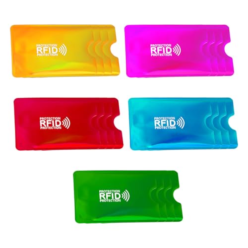 20 Stück RFID Blocker KartenhüLle,Kreditkartenhülle Karten Schutzhülle Karte Hülle Schutz Kreditkarte Kartenhüllen Kartenschutzhalter IdentitäTsdiebstahl Scheckkartenhüllen für Frauen und Männer 20 Stück RFID Blocker KartenhüLle,Kreditkartenhülle Karten Schutzhülle Karte Hülle Schutz Kreditkarte Kartenhüllen Kartenschutzhalter IdentitäTsdiebstahl Scheckkartenhüllen für Frauen und Männer von pluvialix