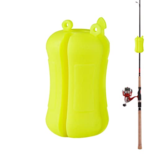 pologmase Ballhalter für Angelrute, Fish Retractor Anti-Kollision, Befestigung Luya Rod Beam Binding Clip Tight Angeln Stopper Angelrute von pologmase