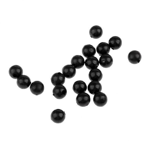 predolo Angelzubehör-Set mit 40 Gummiperlen, Schwimmende Rig Perlen für Karpfen, 3 STK von predolo