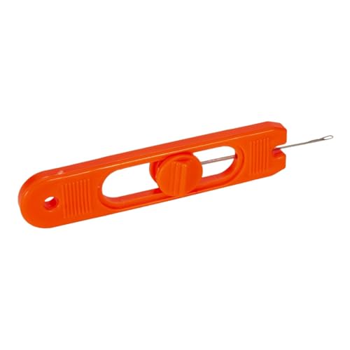predolo Köderstift zum Karpfenangeln, tragbarer, leichter, einziehbarer Köder-Rigging-Stift, Orange von predolo