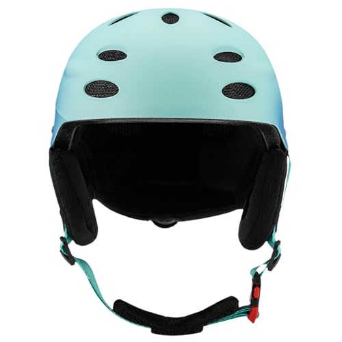 predolo Schneeskihelm, Skizubehör, bequemer Skateboardhelm, leicht, für Outdoor-Sport, Mountain Road Biking, Damen, Blau von predolo