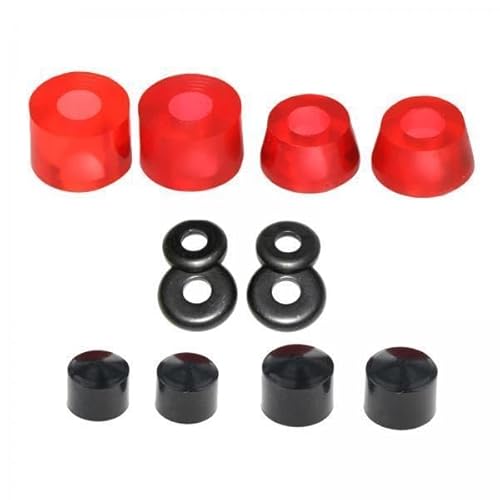 predolo Skateboard Bushing Set Longboard Ersatzteile Reparaturkit Grün, 4 Stück von predolo