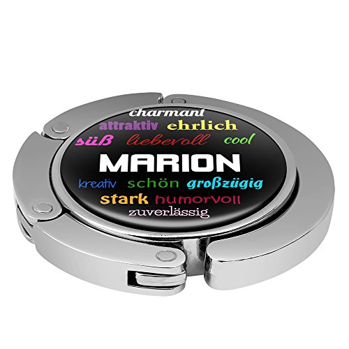 Taschenhalter Positive Eigenschaften Personalisiert mit Namen Marion printplanet Chrom Taschenhalter Positive Eigenschaften Personalisiert mit Namen Marion printplanet Chrom von printplanet