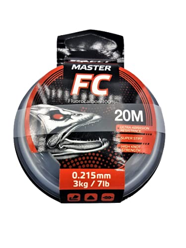 Fluorocarbon Favorite Select Master FC | Vorfach- Schnur | Schnurstärke: 0,215 mm | Tragkraft: 3,0 kg / 7lb | 20m Fluorocarbon Favorite Select Master FC | Vorfach- Schnur | Schnurstärke: 0,215 mm | Tragkraft: 3,0 kg / 7lb | 20m von pro-bite