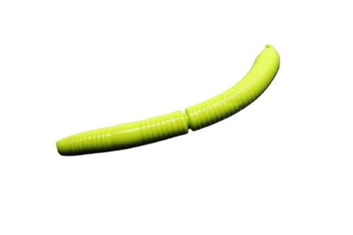 Libra Lures Fatty D`Worm 65mm | Forellenköder Supersoft | Inhalt: 10 Stück | Aroma: Knoblauch | Farbe: 027 / Apple Green Libra Lures Fatty D`Worm 65mm | Forellenköder Supersoft | Inhalt: 10 Stück | Aroma: Knoblauch | Farbe: 027 / Apple Green von pro-bite