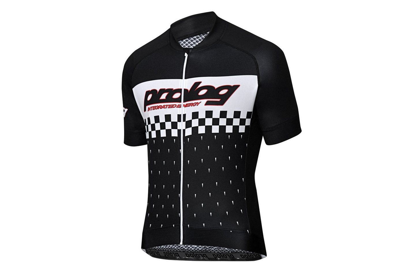 prolog cycling wear Radtrikot Herren Fahrradtrikot kurzarm „Integrated Energy Black“, slim fit von prolog cycling wear