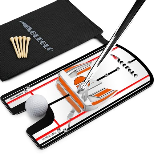 EagleGlo Golf-Putting-Spiegel, Putting-Spiegel, Trainingshilfe für Golf mit Putter-Linie, verspiegeltes Acryl, Putting-Trainer für Golfer, Ausrichtung von Augen, Körper, Puttergesicht, EagleGlo Golf-Putting-Spiegel, Putting-Spiegel, Trainingshilfe für Golf mit Putter-Linie, verspiegeltes Acryl, Putting-Trainer für Golfer, Ausrichtung von Augen, Körper, Puttergesicht, von prowithlin