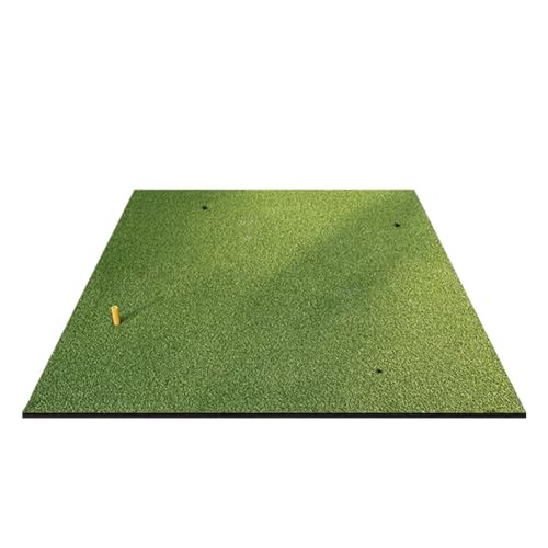 Golfmatte Tragbare Persönliche Übungspads Für Den Privatgebrauch, Übungsmatte Mit Gummirücken, Golftrainingshilfen (nur Golfmatte) Für Training Im Innen- Und Außenbereich(Green-10mm,1.5x1.5m) von pujindu