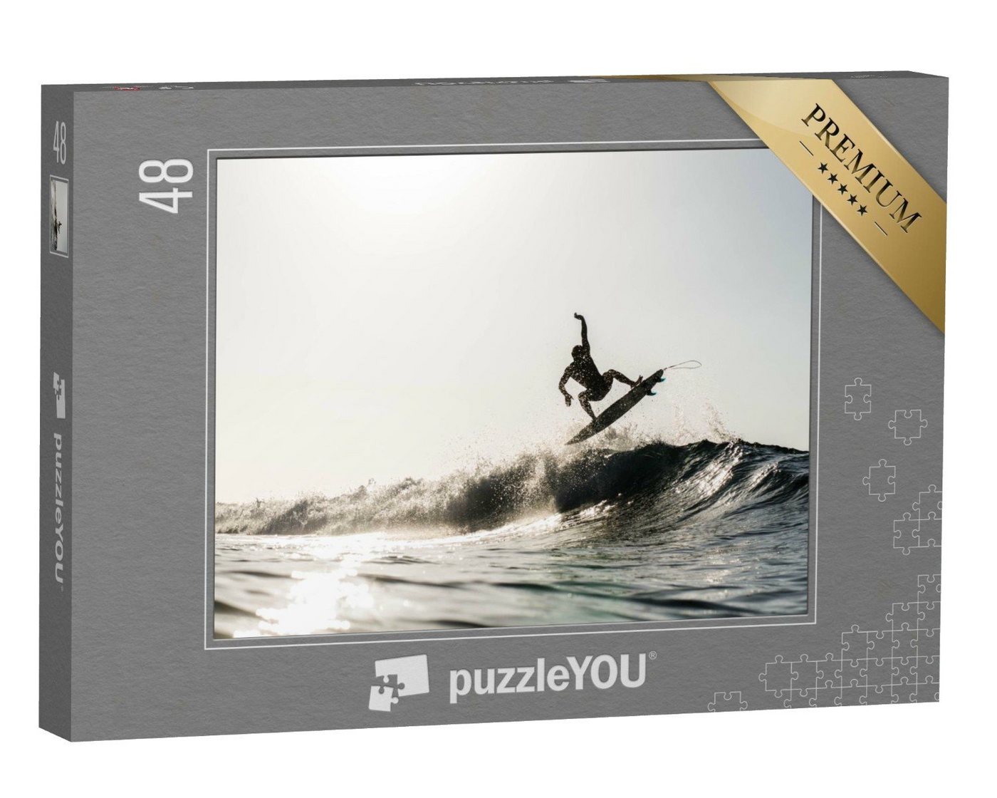 puzzleYOU Puzzle Lifestyle Surfen, 48 Puzzleteile, puzzleYOU-Kollektionen Sport, Surfen, Menschen von puzzleYOU