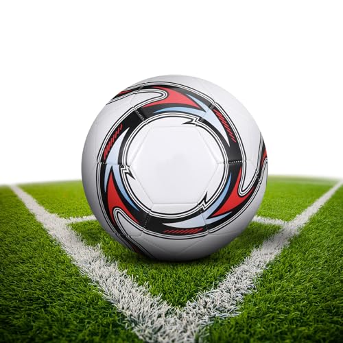 pwavum Fussball Größe 5, Training Größe 5 Fussball, Fußball Kinder Verdicken Explosionsgeschützt Fußball Offizielle Größe 5 für Drinnen und Draußen Fußball Ball pwavum Fussball Größe 5, Training Größe 5 Fussball, Fußball Kinder Verdicken Explosionsgeschützt Fußball Offizielle Größe 5 für Drinnen und Draußen Fußball Ball von pwavum