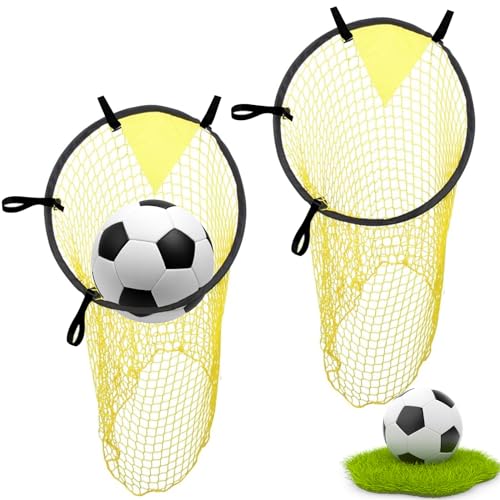 quiodok 2 Stück Top Fußballtorzubehör Gelb Fussball Ziel Fußballtor Ecke Schießen Fußballtor Zielnetz Fußball Training Fußball Zubehör 45x60cm Fußballzielnetz für Training quiodok 2 Stück Top Fußballtorzubehör Gelb Fussball Ziel Fußballtor Ecke Schießen Fußballtor Zielnetz Fußball Training Fußball Zubehör 45x60cm Fußballzielnetz für Training von quiodok