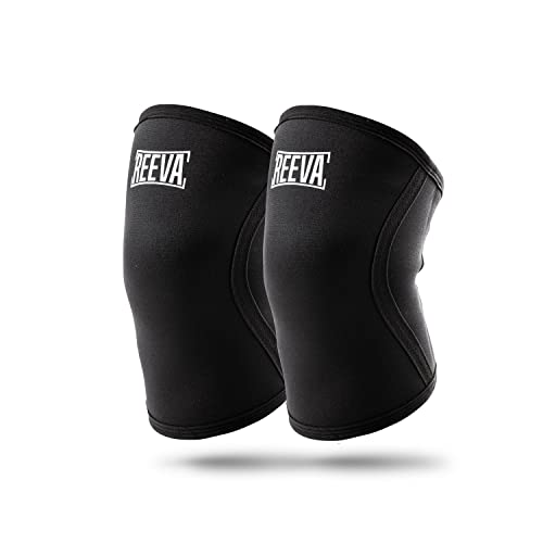 Reeva kniebandage - knee sleeves (im paar) - Schwarz - S von reeva