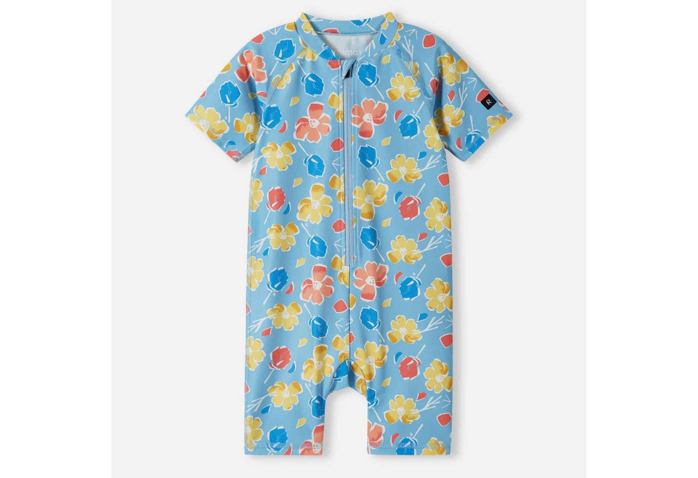 reima Badehose Reima Atlantti UV-Badeoverall Frozen Blue Flowers reima Badehose Reima Atlantti UV-Badeoverall Frozen Blue Flowers von reima