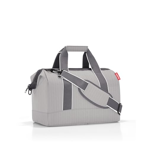 reisenthel Allrounder M Herringbone Grey – Vielfältige Doktortasche zum Reisen, für die Arbeit oder Freizeit – Mit funktional-stylischem Design reisenthel Allrounder M Herringbone Grey – Vielfältige Doktortasche zum Reisen, für die Arbeit oder Freizeit – Mit funktional-stylischem Design von reisenthel