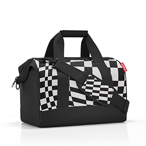 reisenthel Allrounder M op-Art – Vielfältige Doktortasche zum Reisen, für die Arbeit oder Freizeit – Mit funktional-stylischem Design von reisenthel