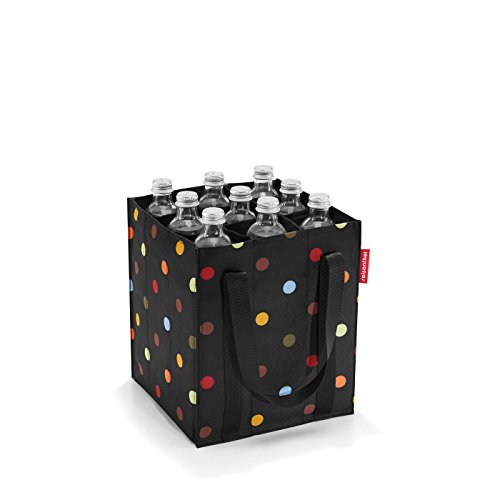 reisenthel bottlebag dots - 9 Fächer, einfaches Recycling der Flaschen, Tragegurte von reisenthel