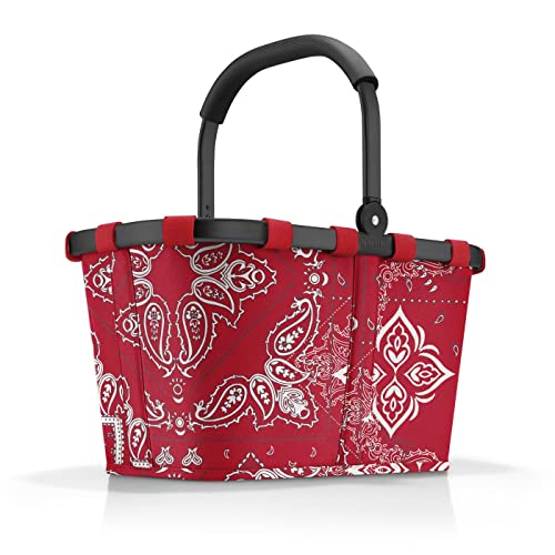 reisenthel carrybag frame bandana red Stabiler Einkaufskorb mit viel Stauraum und praktischer Innentasche Elegantes und wasserabweisendes Design reisenthel carrybag frame bandana red Stabiler Einkaufskorb mit viel Stauraum und praktischer Innentasche Elegantes und wasserabweisendes Design von reisenthel