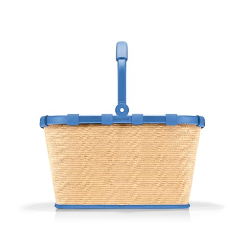 reisenthel carrybag frame raffia blue – Stabiler Einkaufskorb mit viel Stauraum und praktischer Innentasche – Elegantes und wasserabweisendes Design reisenthel carrybag frame raffia blue – Stabiler Einkaufskorb mit viel Stauraum und praktischer Innentasche – Elegantes und wasserabweisendes Design von reisenthel
