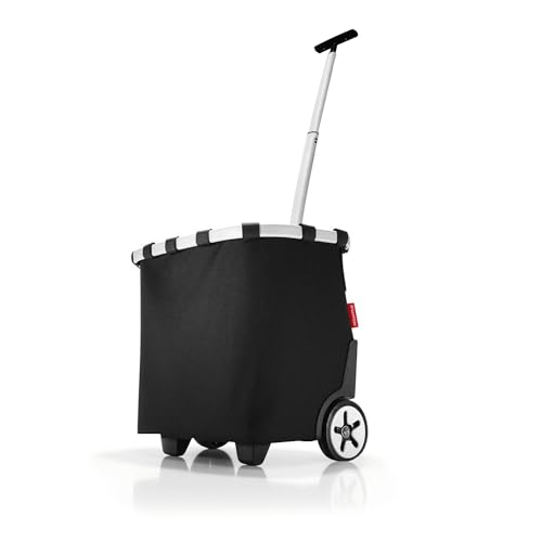 reisenthel carrycruiser OE7003 schwarz - Einkaufstrolley mit 40l Volumen - Mit Clip-Halterung zum Befestigen am Einkaufswagen - B 42 x H 47,5 x T 32 cm von reisenthel