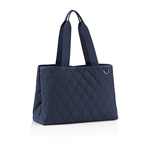 reisenthel classic shopper L rhombus midnight gold – Geräumige Shopping Bag und edle Handtasche in einem – Aus wasserabweisendem Material reisenthel classic shopper L rhombus midnight gold – Geräumige Shopping Bag und edle Handtasche in einem – Aus wasserabweisendem Material von reisenthel