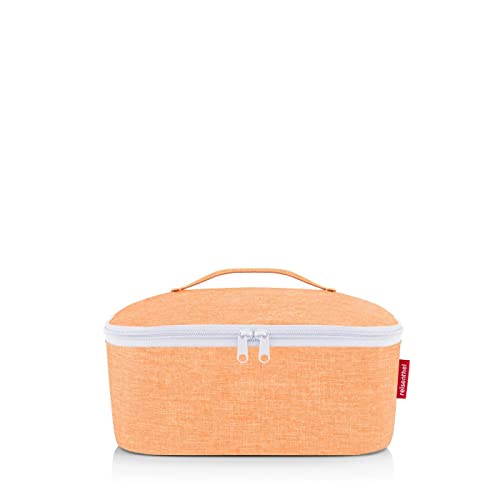 reisenthel coolerbag M Pocket Kühltasche mit Obermaterial aus recycelten PET-Flaschen Ideal für das Mittagessen unterwegs, Couleur:Twist apricot von reisenthel