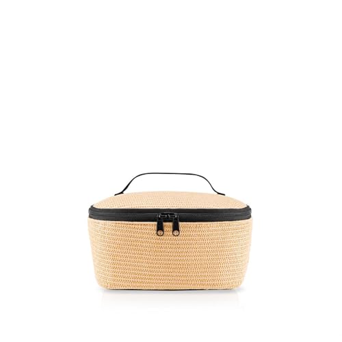 reisenthel coolerbag S Pocket Raffia Black – Kühltasche mit Obermaterial aus recycelten PET-Flaschen – Ideal für das Mittagessen unterwegs reisenthel coolerbag S Pocket Raffia Black – Kühltasche mit Obermaterial aus recycelten PET-Flaschen – Ideal für das Mittagessen unterwegs von reisenthel