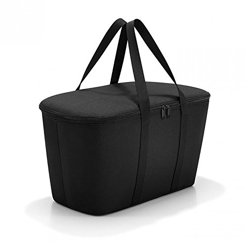 reisenthel coolerbag schwarz - Kühltasche aus hochwertigem Polyestergewebe – Ideal für das Picknick, den Einkauf und unterwegs von reisenthel