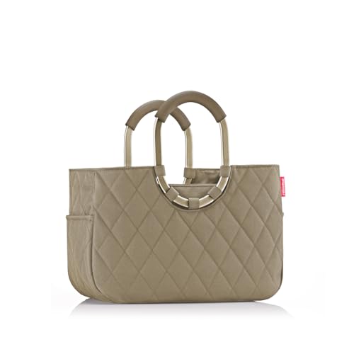 reisenthel loopshopper M frame rhombus olive – Stabile Tasche mit praktischen Fächern aus recycelten PET-Flaschen – Eleganz beim Einkaufen, viel Funktion inklusive! reisenthel loopshopper M frame rhombus olive – Stabile Tasche mit praktischen Fächern aus recycelten PET-Flaschen – Eleganz beim Einkaufen, viel Funktion inklusive! von reisenthel