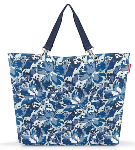 reisenthel shopper XL flora blue – Geräumige Shopping Bag und edle Handtasche in einem – Aus wasserabweisendem Material reisenthel shopper XL flora blue – Geräumige Shopping Bag und edle Handtasche in einem – Aus wasserabweisendem Material von reisenthel