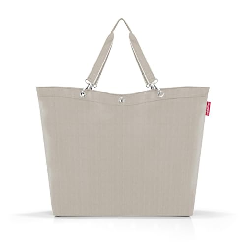 reisenthel shopper XL herringbone sand – Geräumige Shopping Bag und edle Handtasche in einem – Aus wasserabweisendem Material reisenthel shopper XL herringbone sand – Geräumige Shopping Bag und edle Handtasche in einem – Aus wasserabweisendem Material von reisenthel