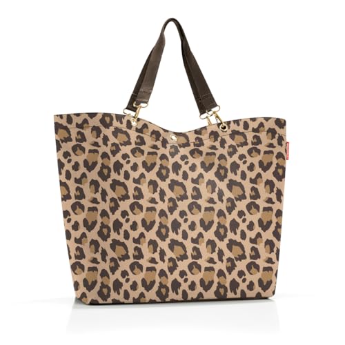 reisenthel shopper XL leo macchiato – Geräumige Shopping Bag und edle Handtasche in einem – Aus wasserabweisendem Material reisenthel shopper XL leo macchiato – Geräumige Shopping Bag und edle Handtasche in einem – Aus wasserabweisendem Material von reisenthel