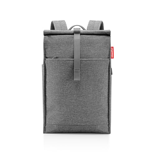 reisenthel urban rolltop backpack twist silver - urbaner und stylischer Rucksack, modernes Design, geräumiger Rucksack für Freizeit, Arbeitsweg und City-Trip reisenthel urban rolltop backpack twist silver - urbaner und stylischer Rucksack, modernes Design, geräumiger Rucksack für Freizeit, Arbeitsweg und City-Trip von reisenthel