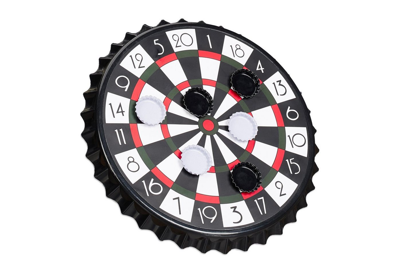 relaxdays Dartscheibe Kronkorken Dartscheibe relaxdays Dartscheibe Kronkorken Dartscheibe von relaxdays